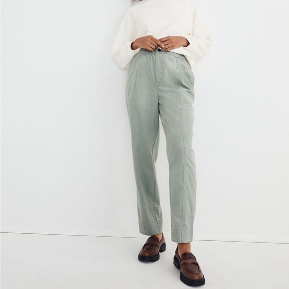 Madewell Corduroy Pull-On Tapered Pants - Picture 1 of 12